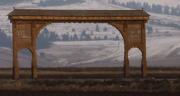 Grootste houten poort, die in Szeklerland staat